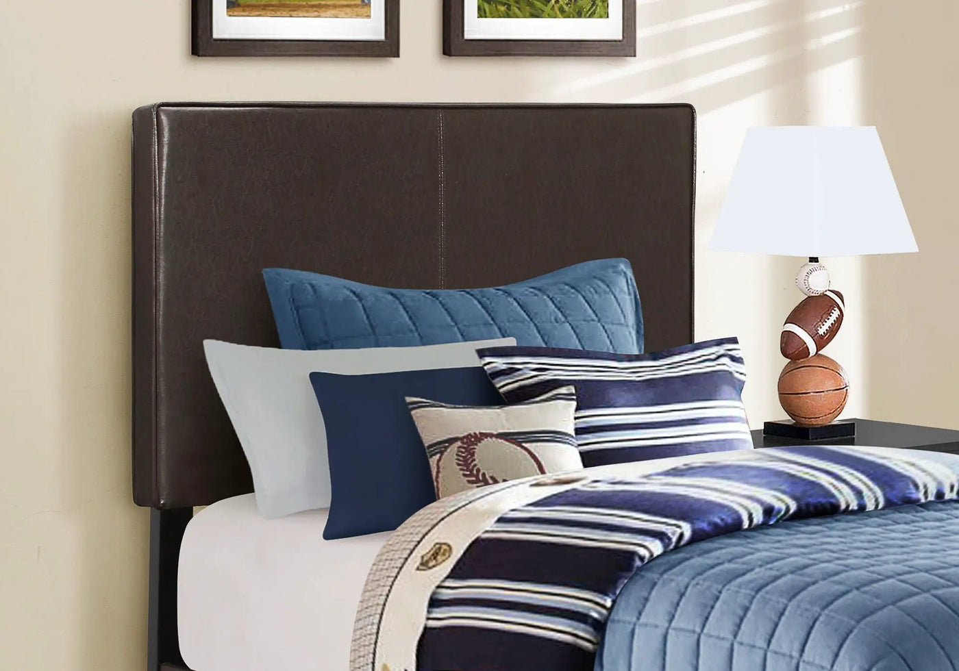 Bed, Upholstered, Transitional by HouseOfZazla