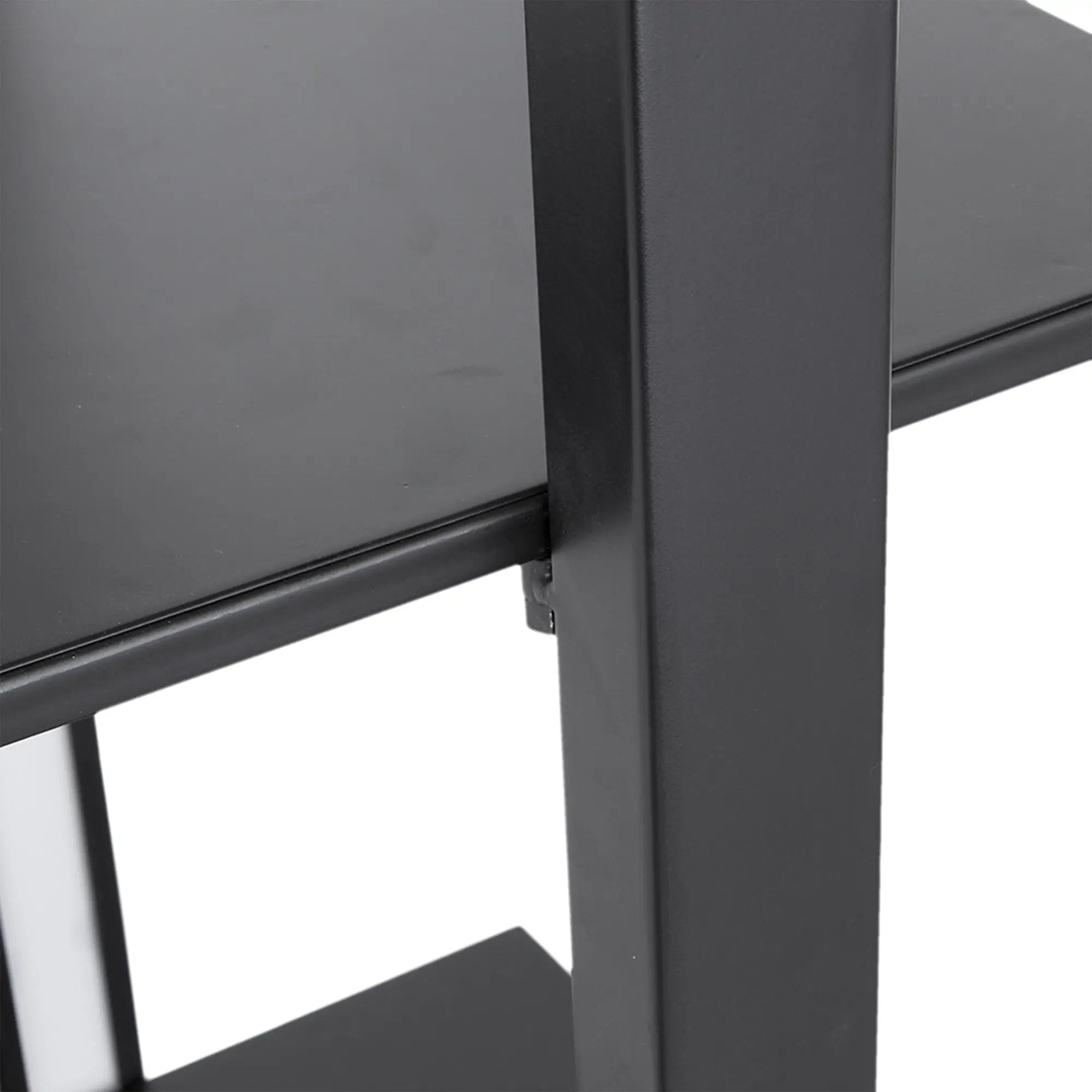 Two Tiered Vertical Shelving Stand with Light by HouseOfZazla