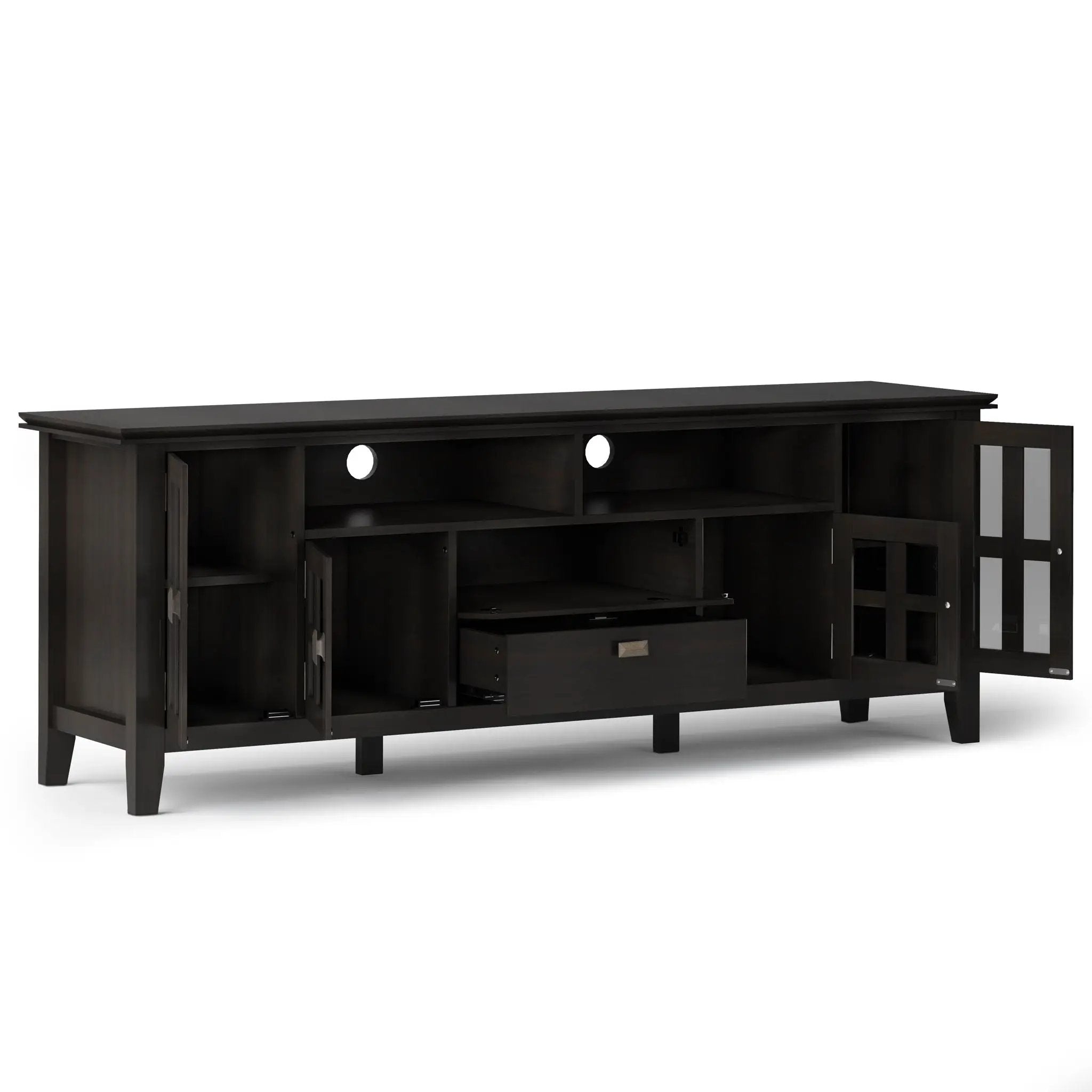 Artisan - TV Media Stand - Hickory Brown by HouseOfZazla