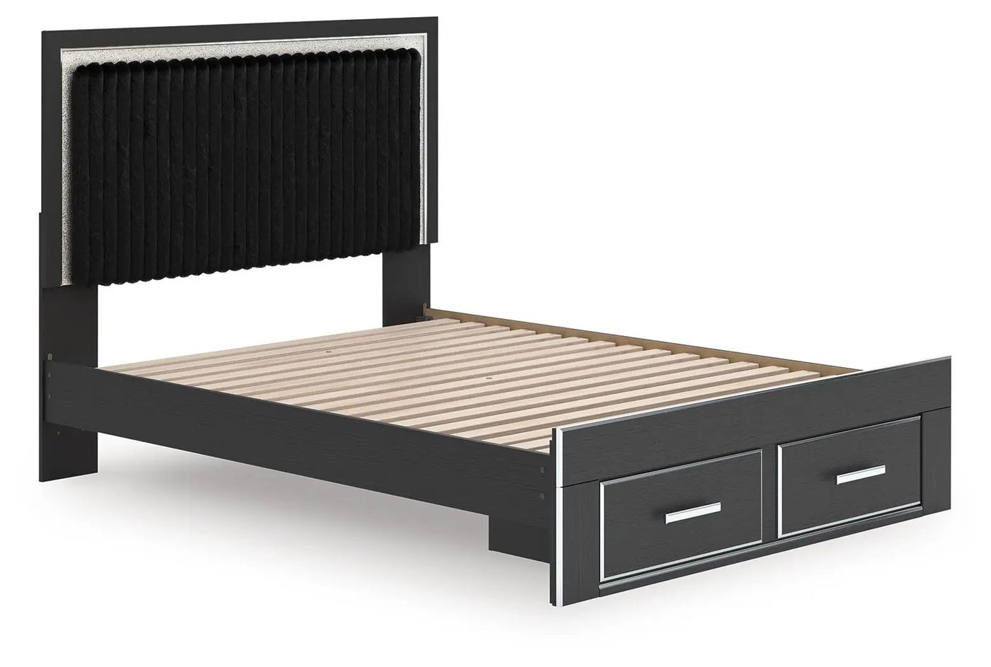 Zuraleus - Upholstered Panel Platform Storage Bed by Unique Piece Furniture
