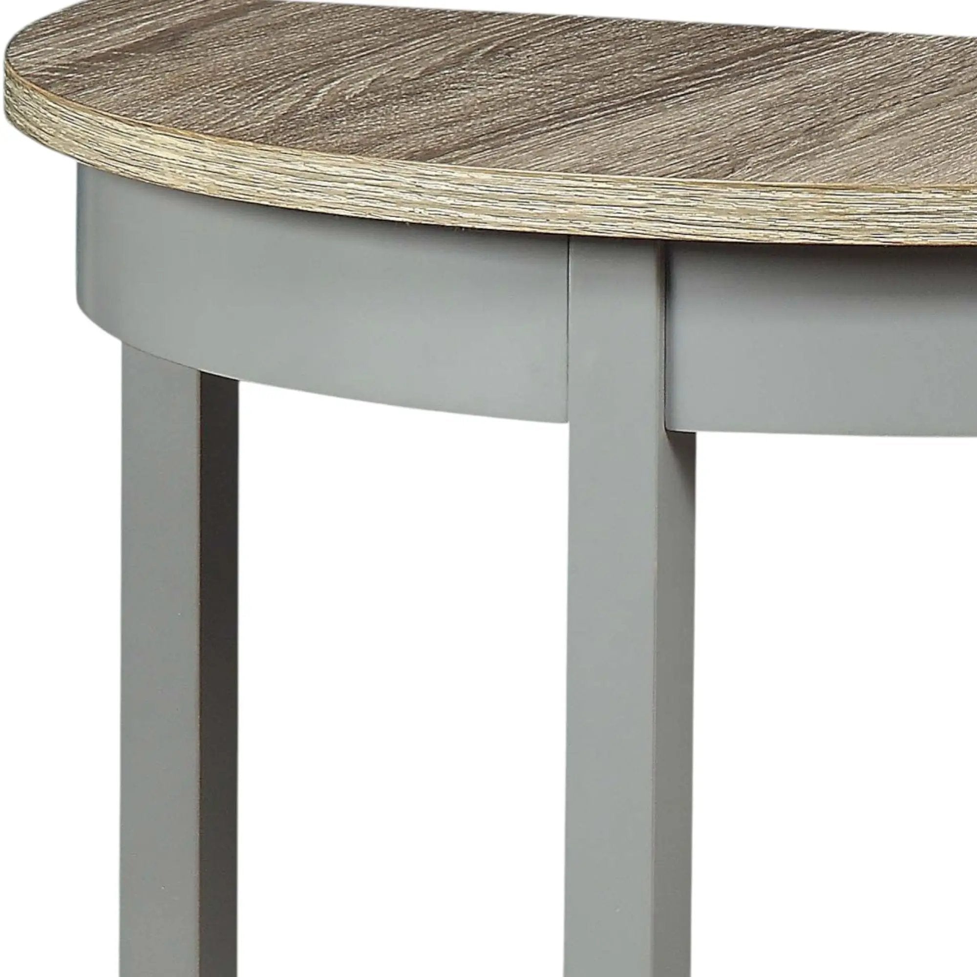 Justino - Console Table - Gray / Oak by Unique Piece Furniture