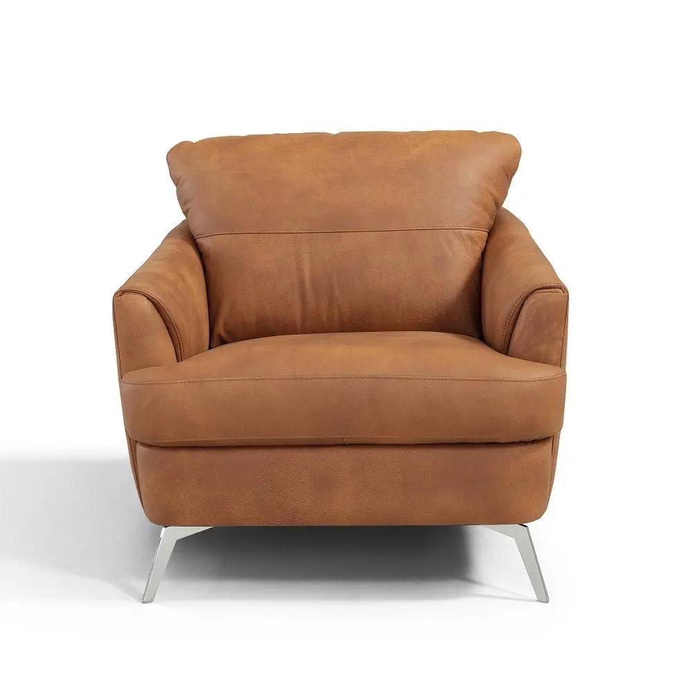 Safi - Chair - Cappuccino Leather by Unique Piece Furniture