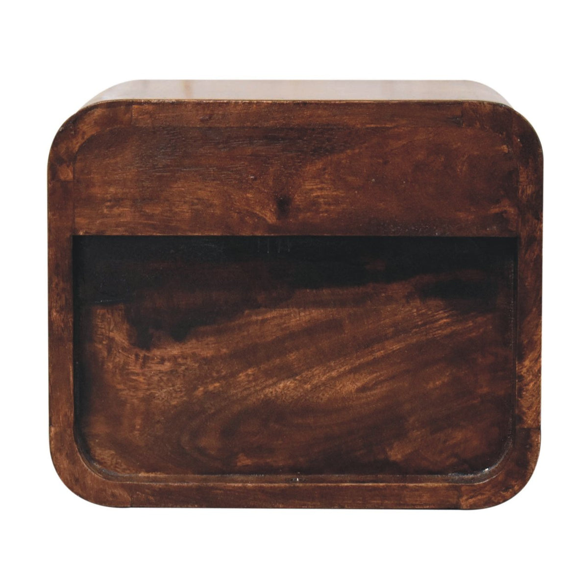 Solid Wood Mini Curved Nightstand, photo 7 of 10