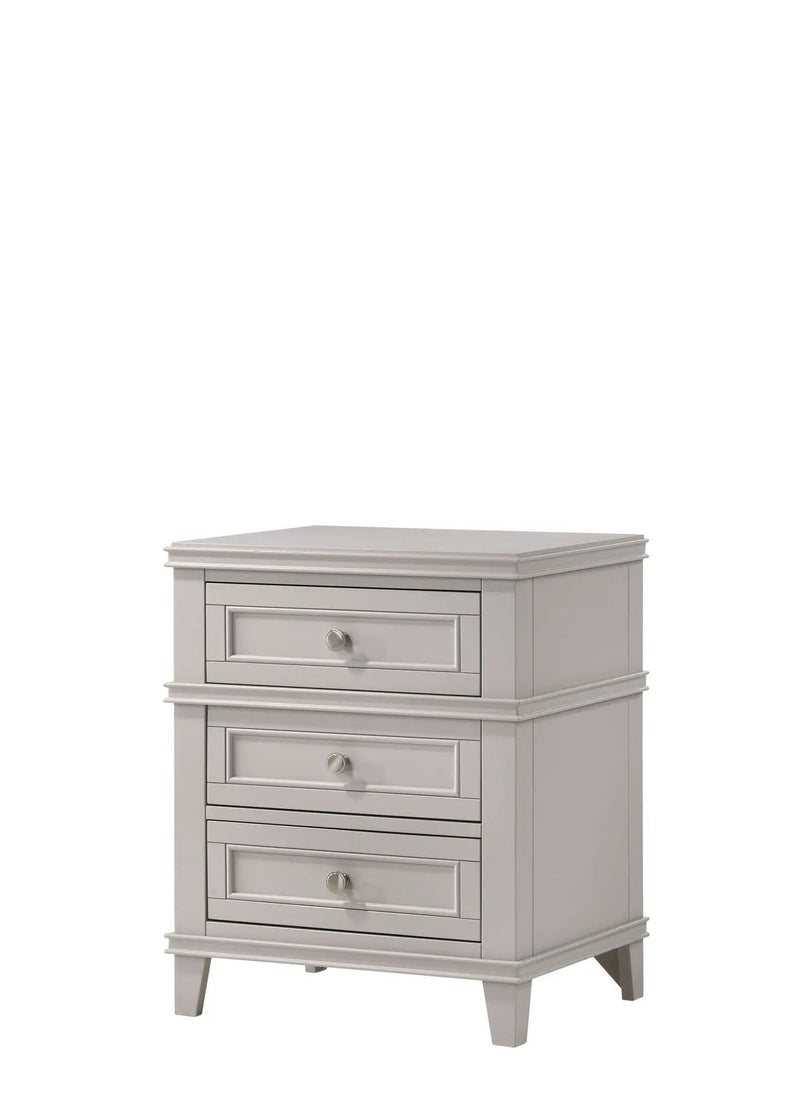 3 Drawer Nightstand With USB by HouseOfZazla