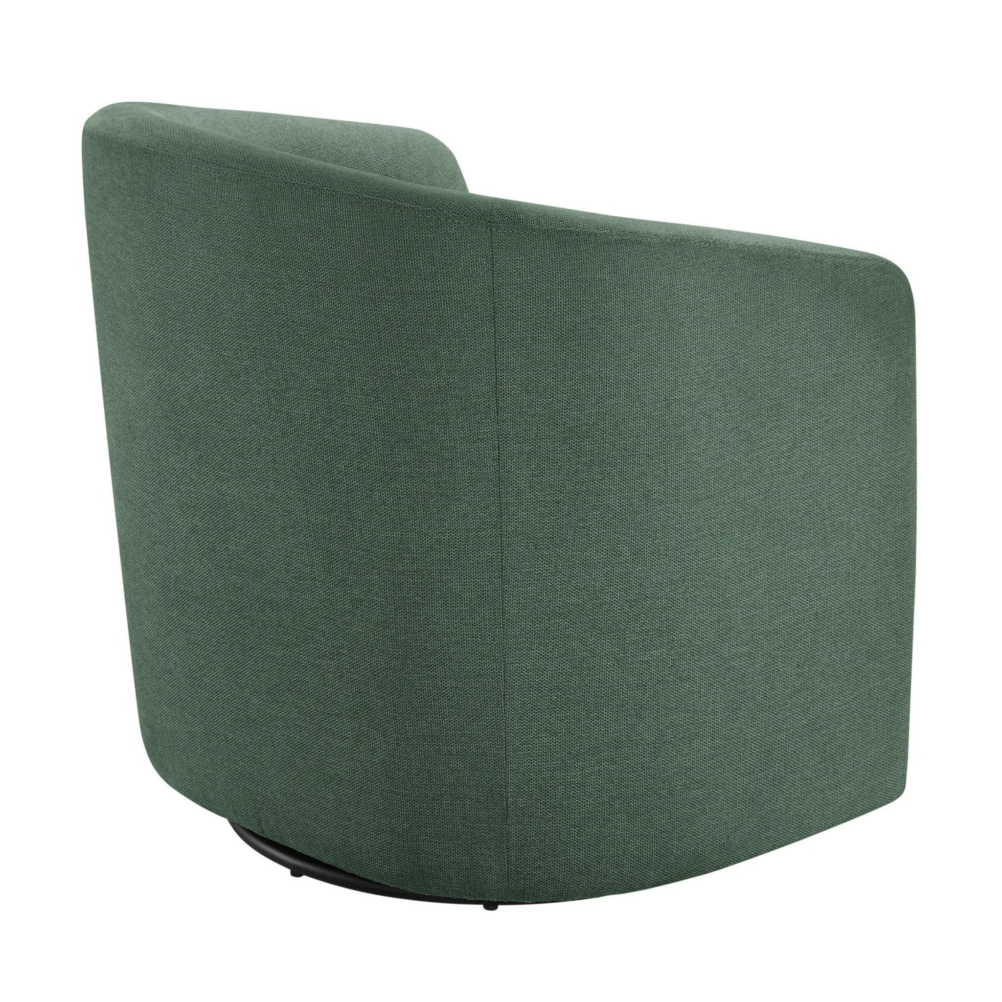 Ardena - Modern Swivel Barrel Chair by HouseOfZazla