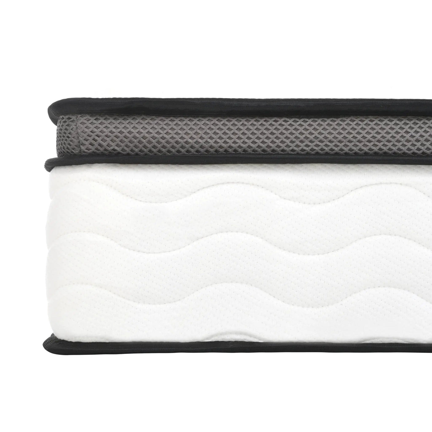 12" Hybrid Mattress With Pocket Coils And Memory Foam, Medium Firm by HouseOfZazla