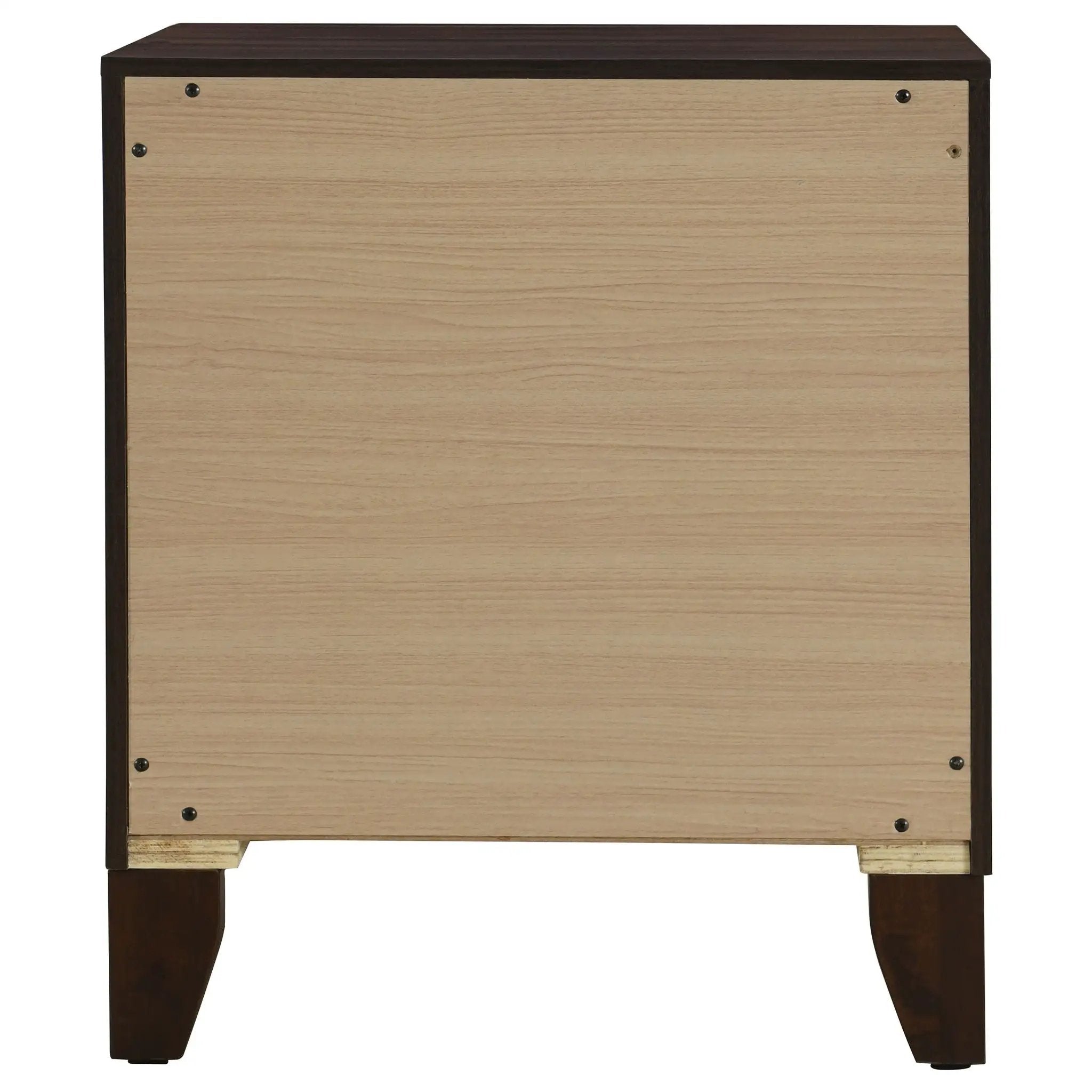 Welsley 2-drawer Nightstand Bedside Table Walnut by Unique Piece Furniture