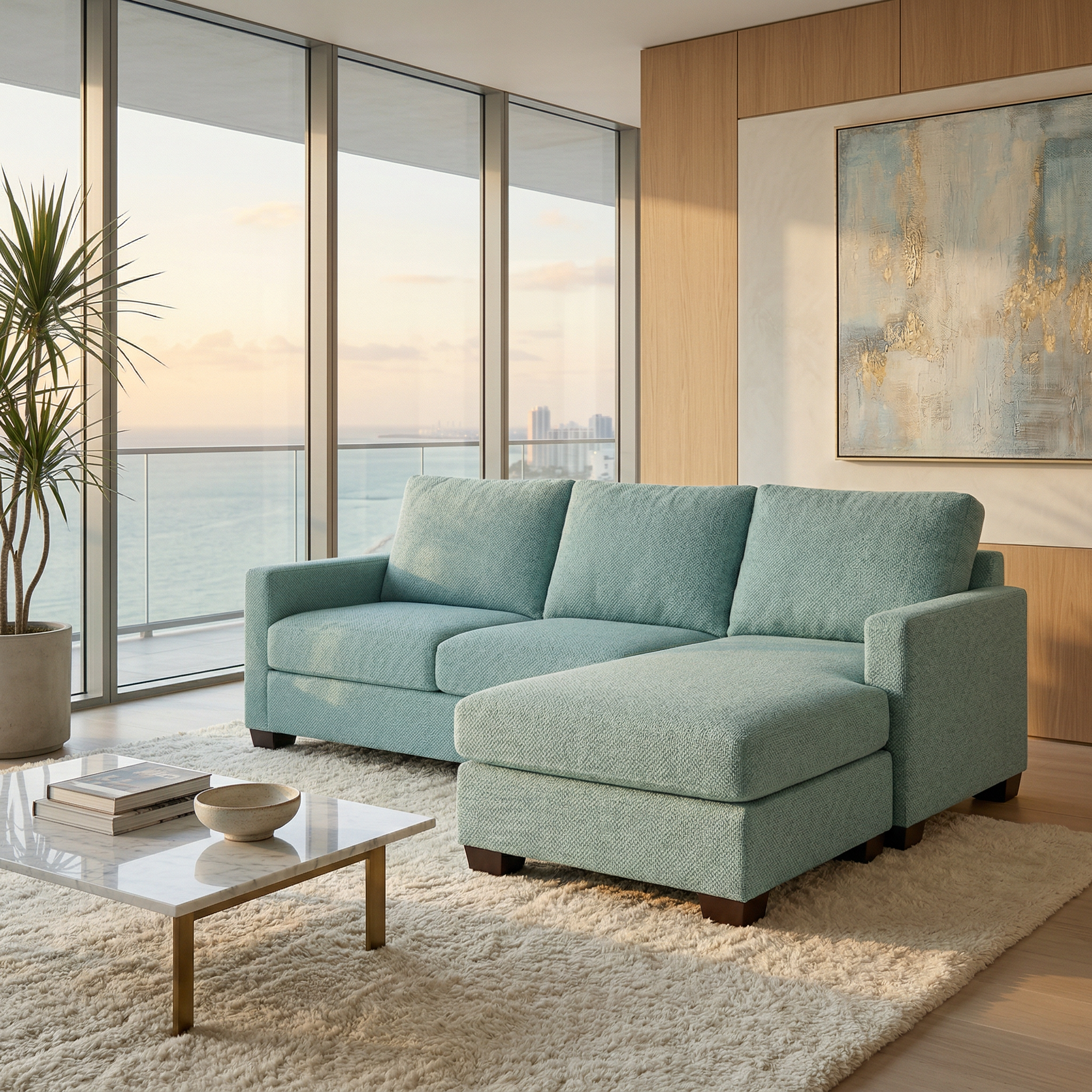 Modena Sectional Sofa – Customizable L-Shaped Comfort by HouseOfZazla