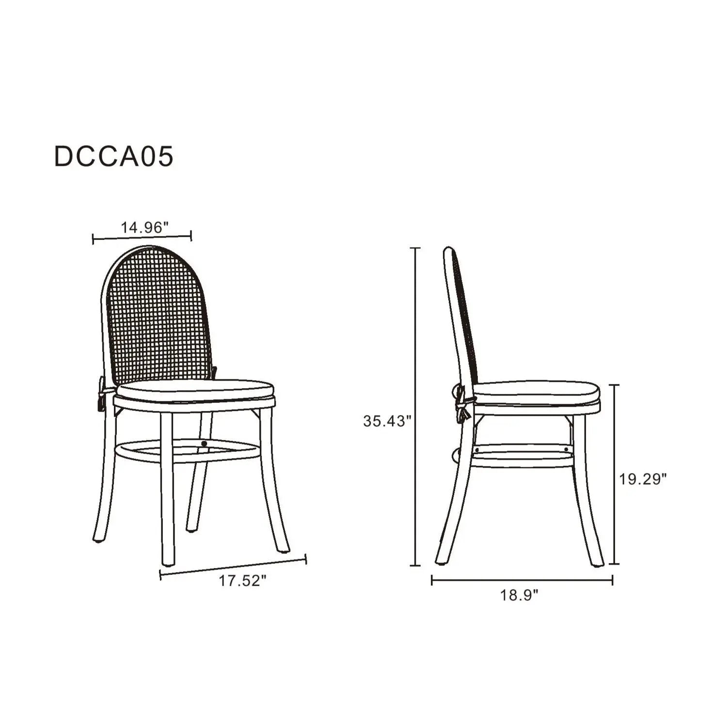 Paragon 1.0 - Dining Chair (Set of 2) by HouseOfZazla