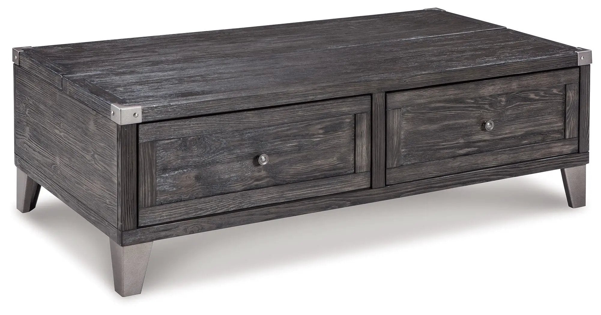 Todoe - Lift Top Cocktail Table - Dark Gray by Unique Piece Furniture