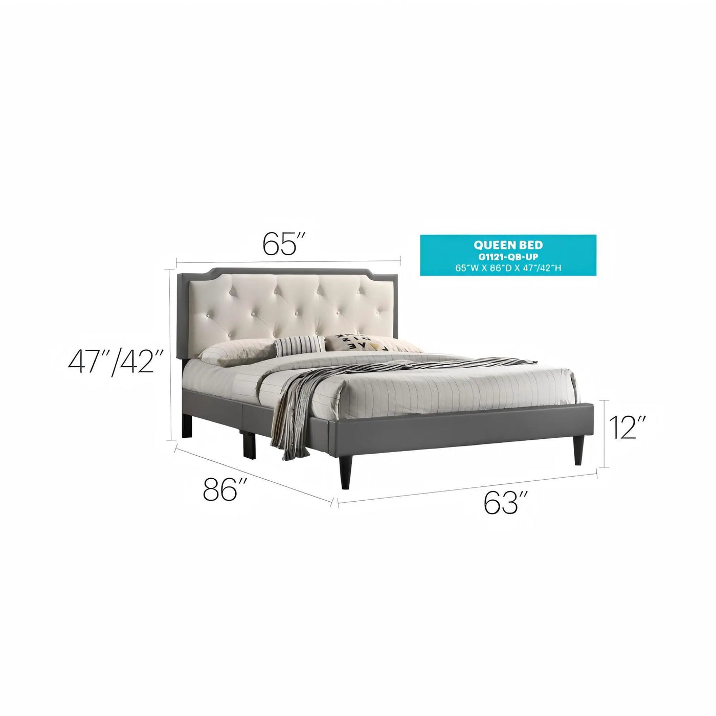 Bed (All in One Box) - Two Tone by HouseOfZazla