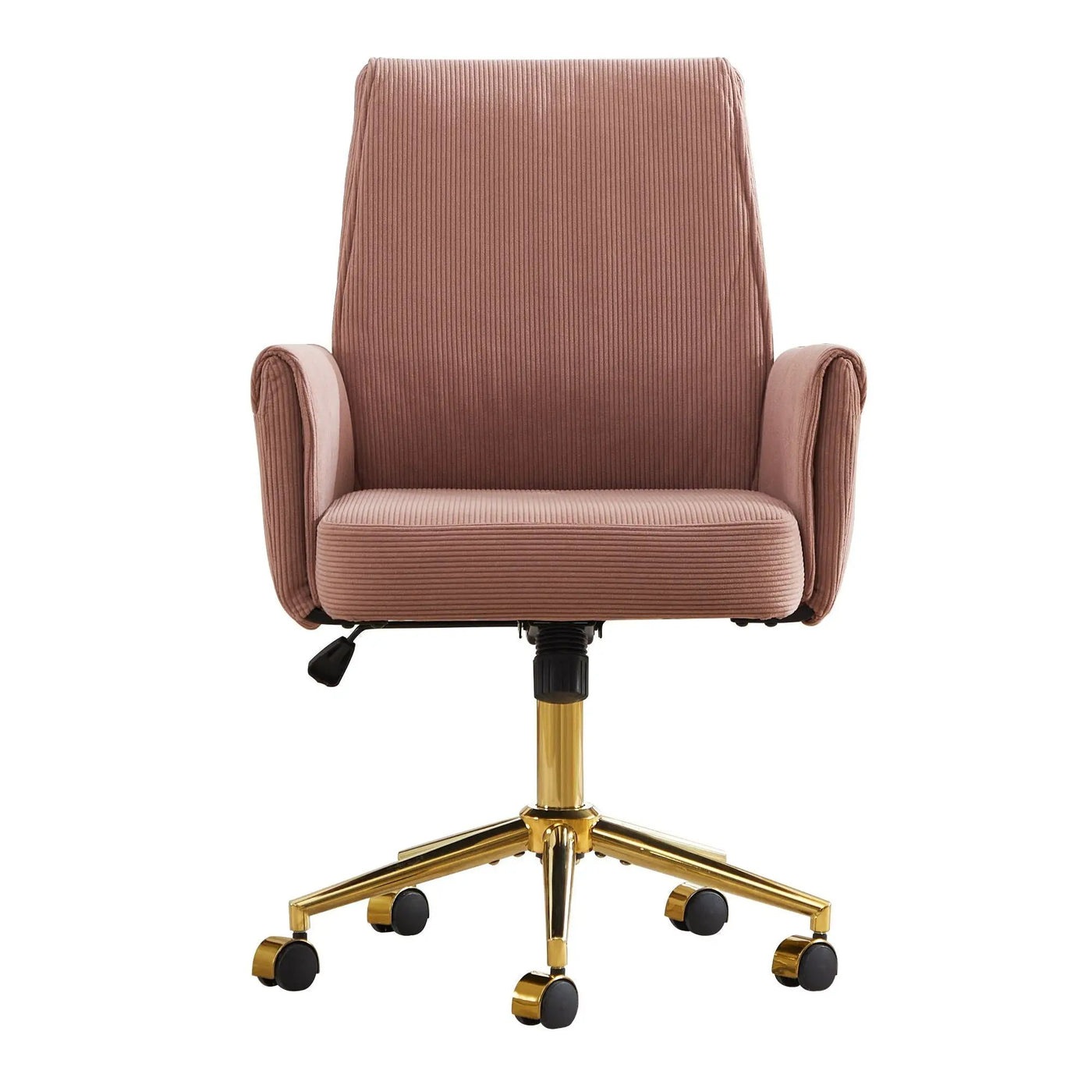 Ergonomic Mid-Back Office Chair With Striped Fabric by HouseOfZazla