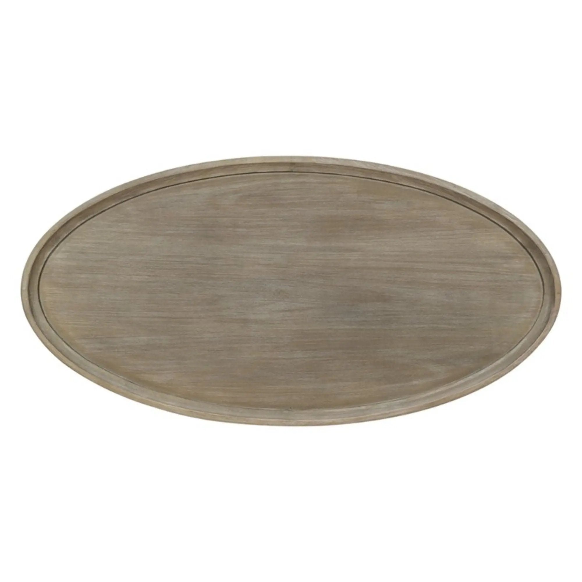 Bedford - Oval Coffee Table With Shelf - Natural by Unique Piece Furniture