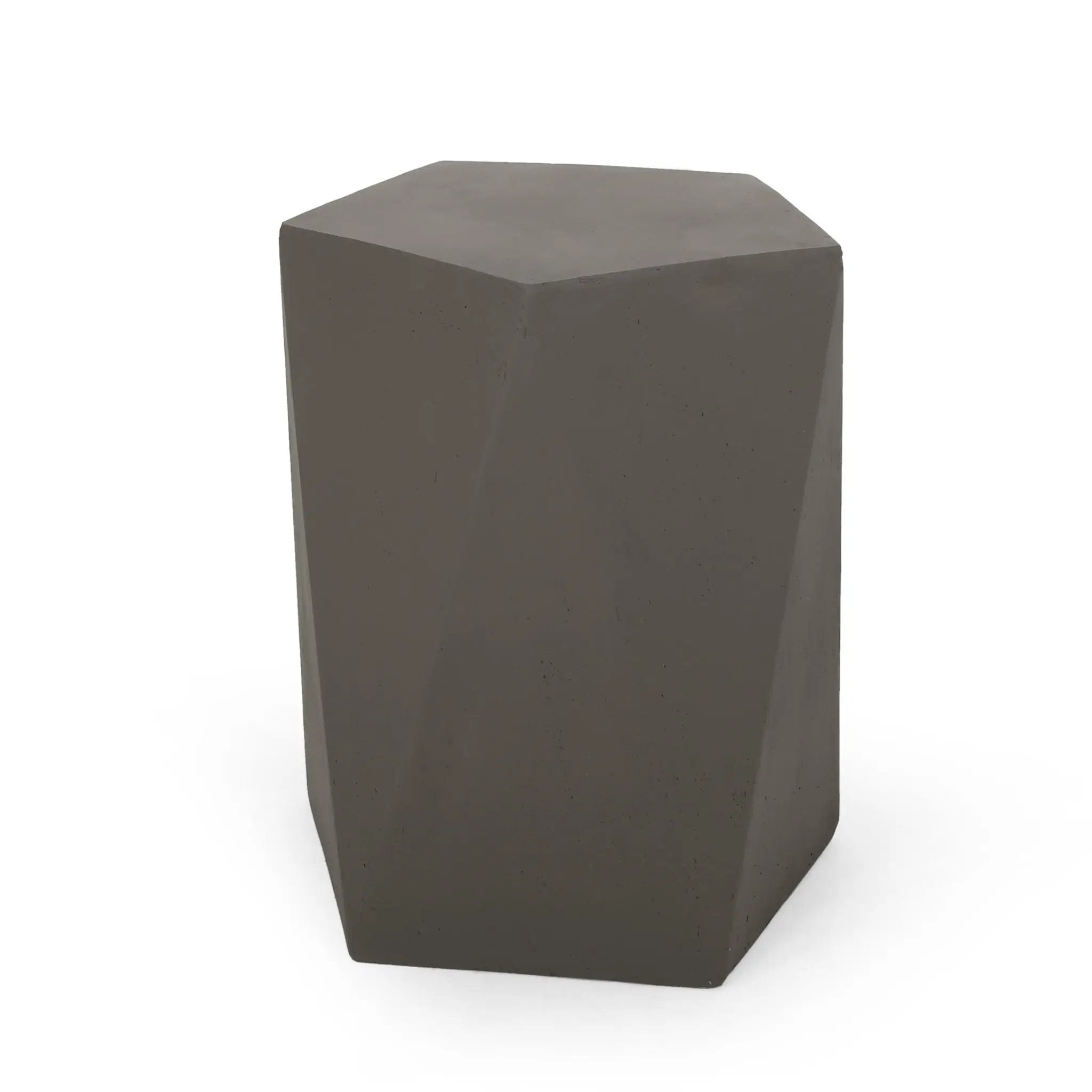 Side Table With Geometric Design by Unique Piece Furniture