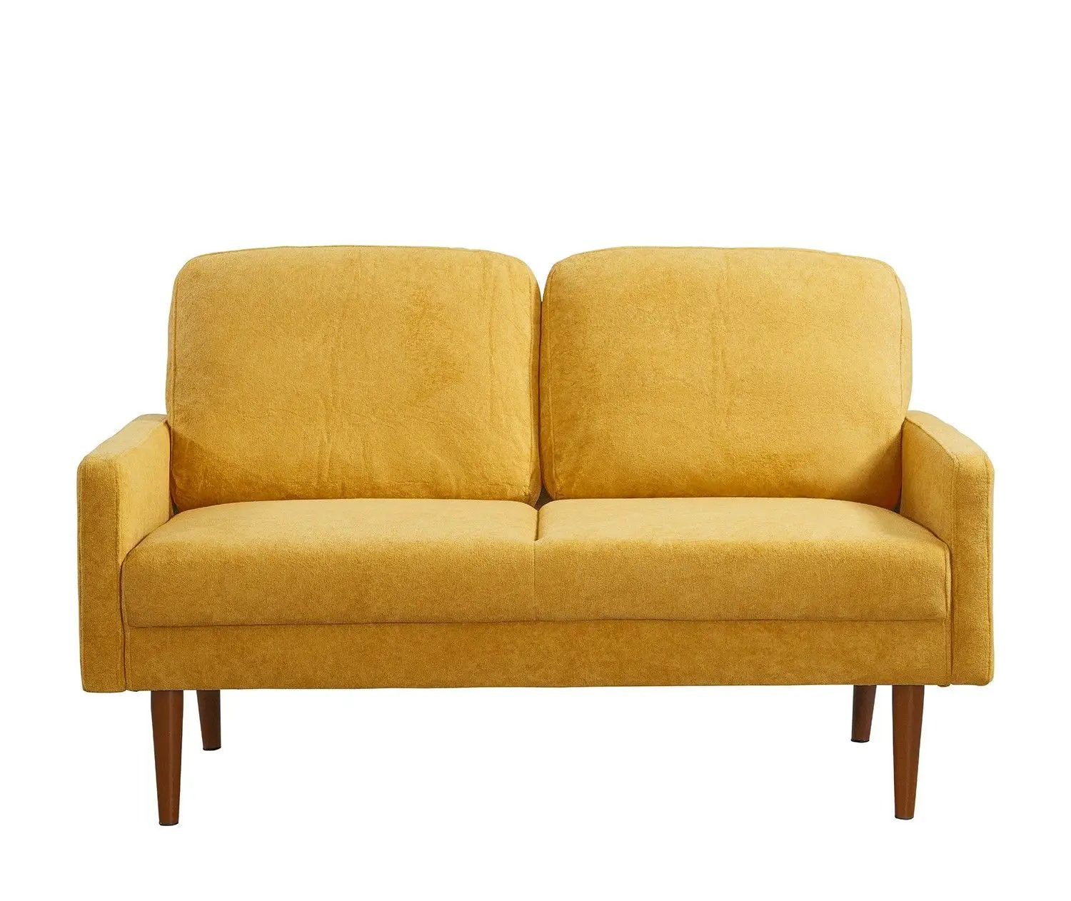 Loveseat Sofa, European Style With Sleek Design, Modern & Vintage Flair, Upholstered 2 Seater Couch by Unique Piece Furniture