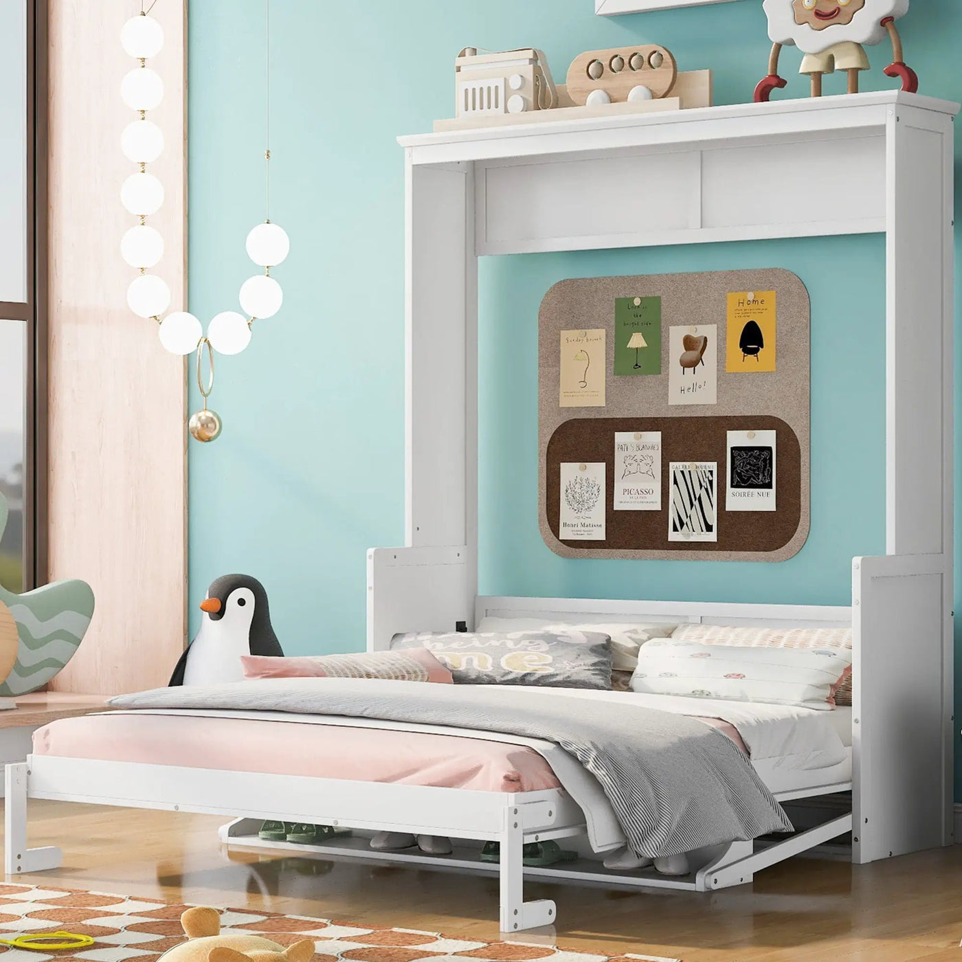 Murphy Bed With Shelf by HouseOfZazla