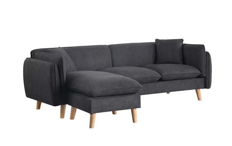 Brayden - Fabric Sectional Sofa Chaise by HouseOfZazla