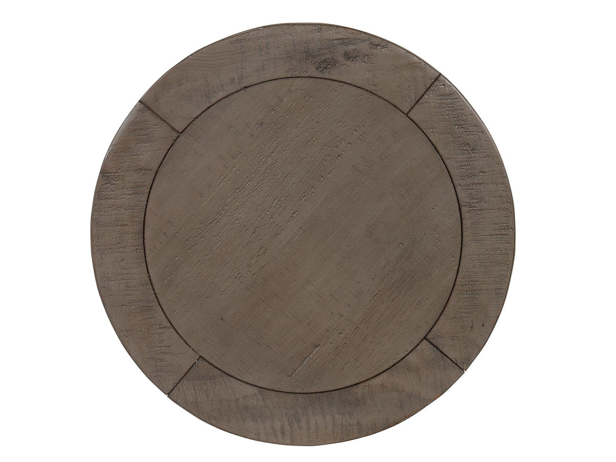 Paxton Place - Round Accent End Table - Dovetail Gray, photo 3 of 7