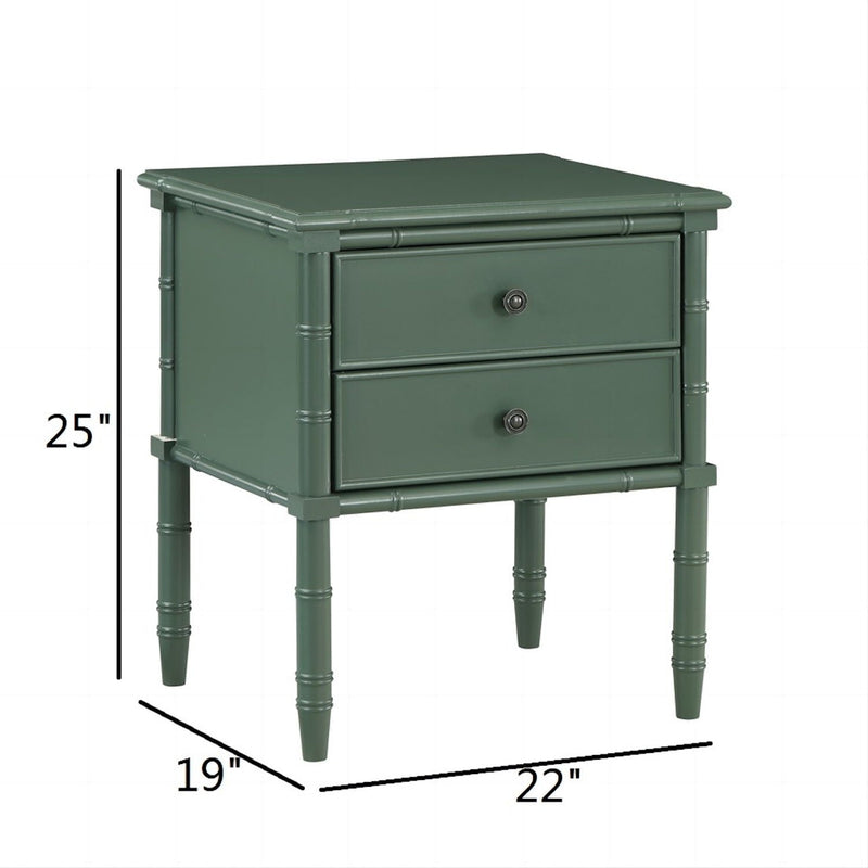 Emmett - 2 Drawer Nightstand by HouseOfZazla