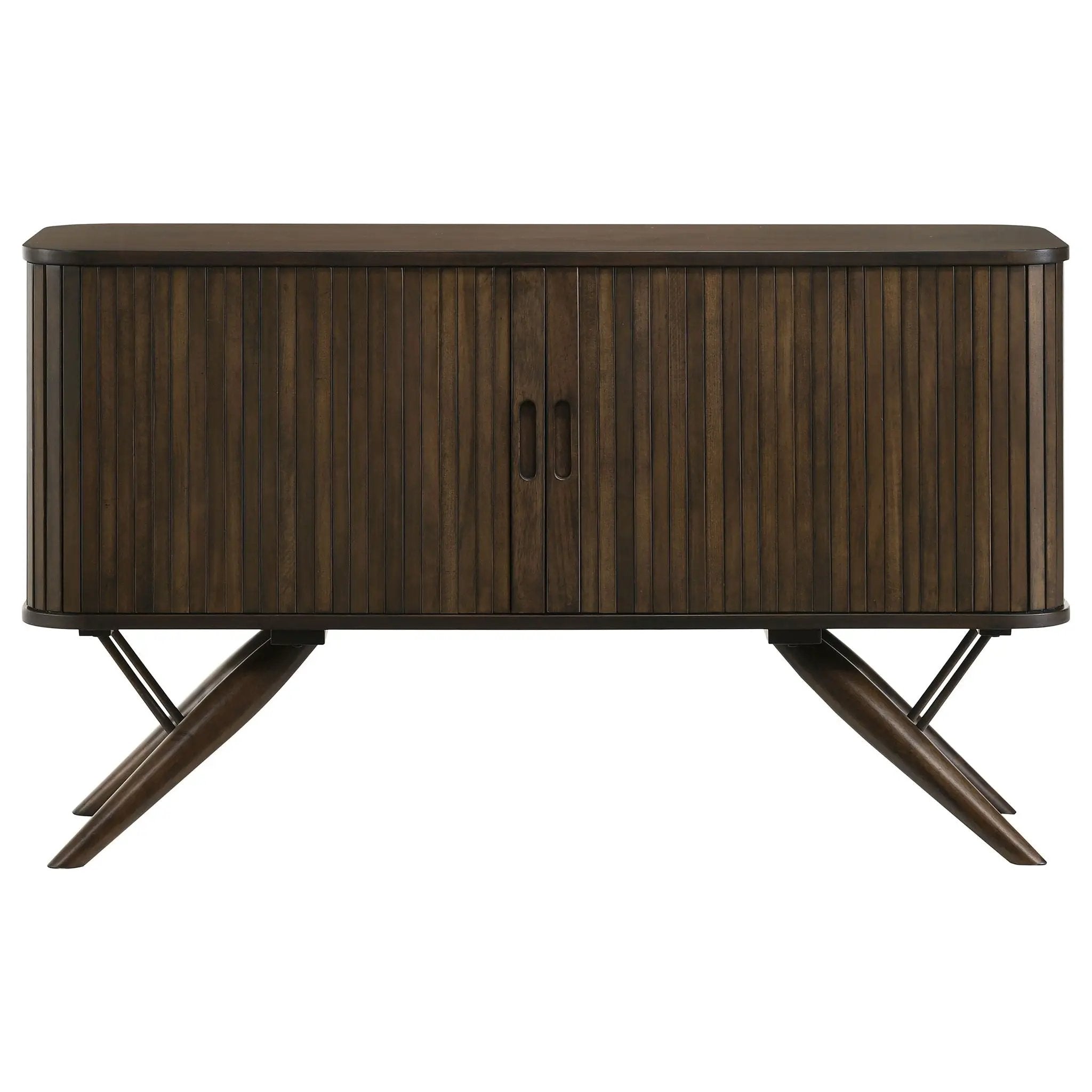 Wes - 2 Door Sideboard Buffet Storage Cabinet - Walnut