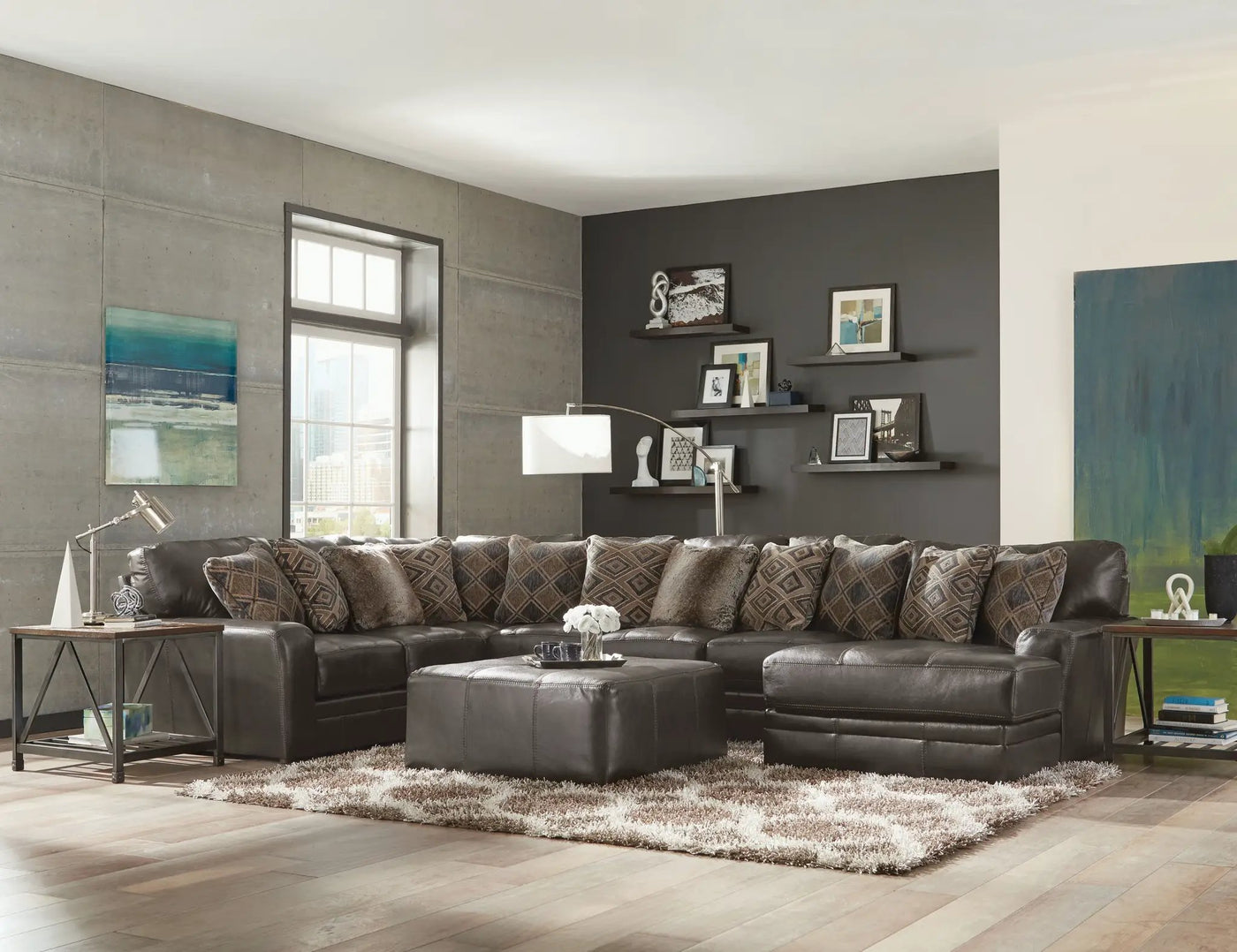 Denali Modular Sectional - Cocktail Ottoman by Unique Piece Furniture