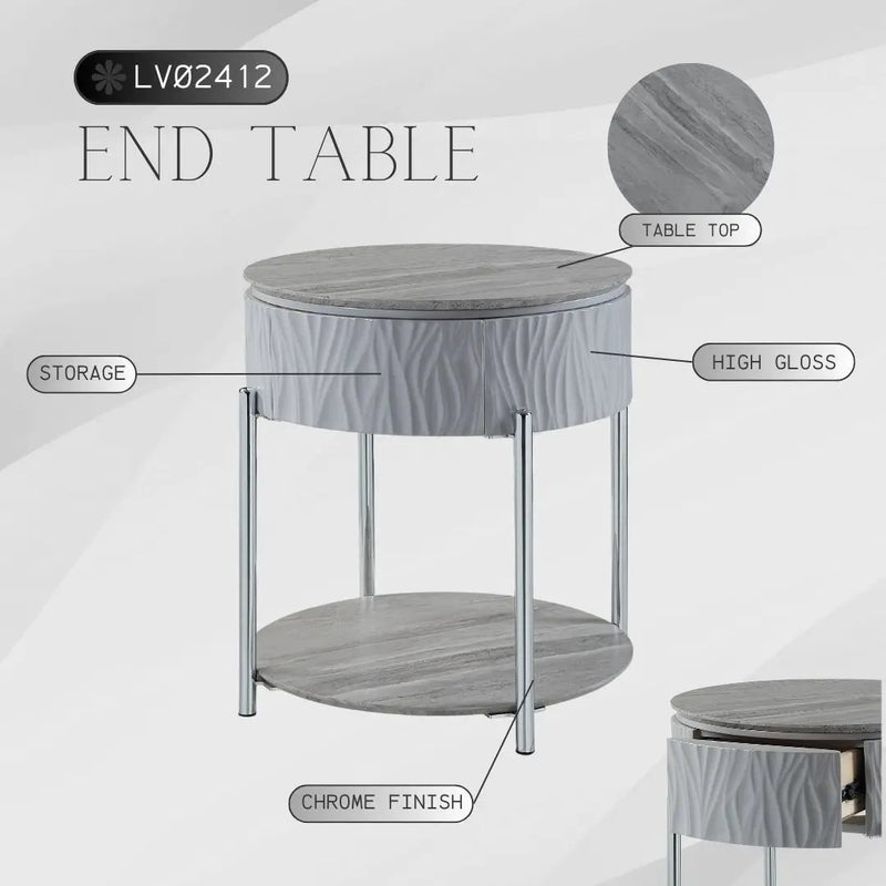 Yukino - High Gloss Table by HouseOfZazla