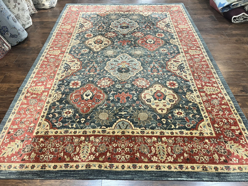 Safavieh Rug 8x11, Mahal Persian Carpet, Navy Red by Jewel Rugs