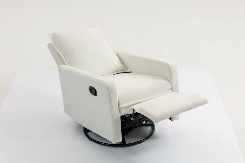 Short Plush Manual Button Armchair Sofa by HouseOfZazla