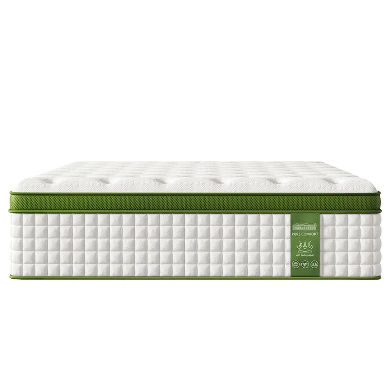 14" Hybrid Mattress With Gel Memory Foam And Pocket Springs by Unique Piece Furniture