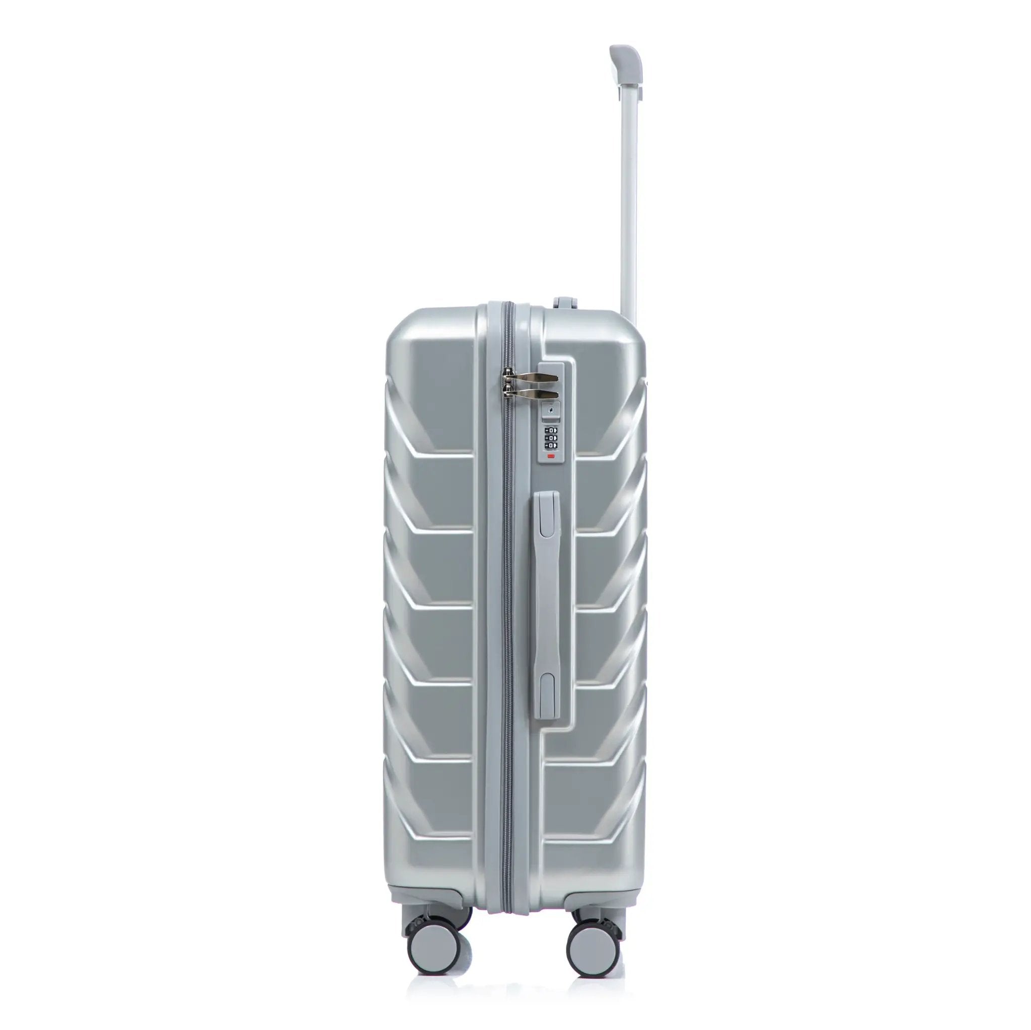 3-Piece ABS Spinner Wheel Luggage Set with Combination Lock by HouseOfZazla