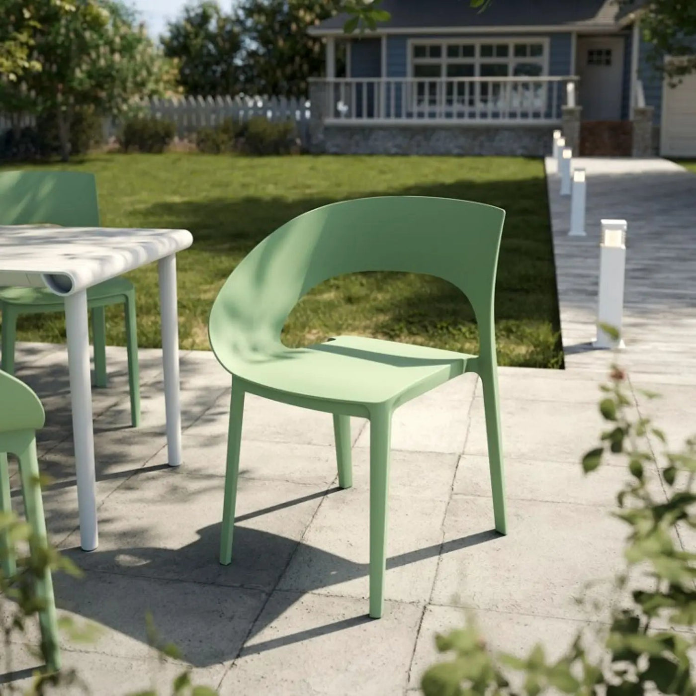 Designed Single Chair, UV Resistant, Waterproof And Wear Resistant by HouseOfZazla