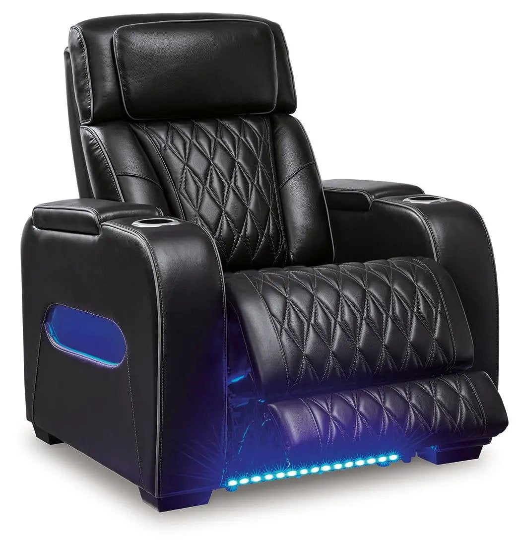 Boyington - Power Recliner/Adj Headrest by Unique Piece Furniture