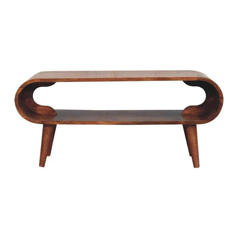 Solid Wood Amaya Nordic Style Coffee Table by HouseOfZazla