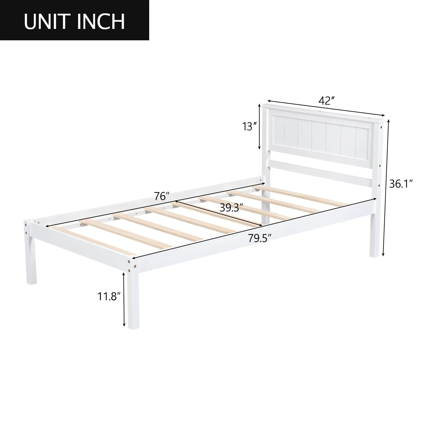 Platform Bed Frame With Headboard by Unique Piece Furniture