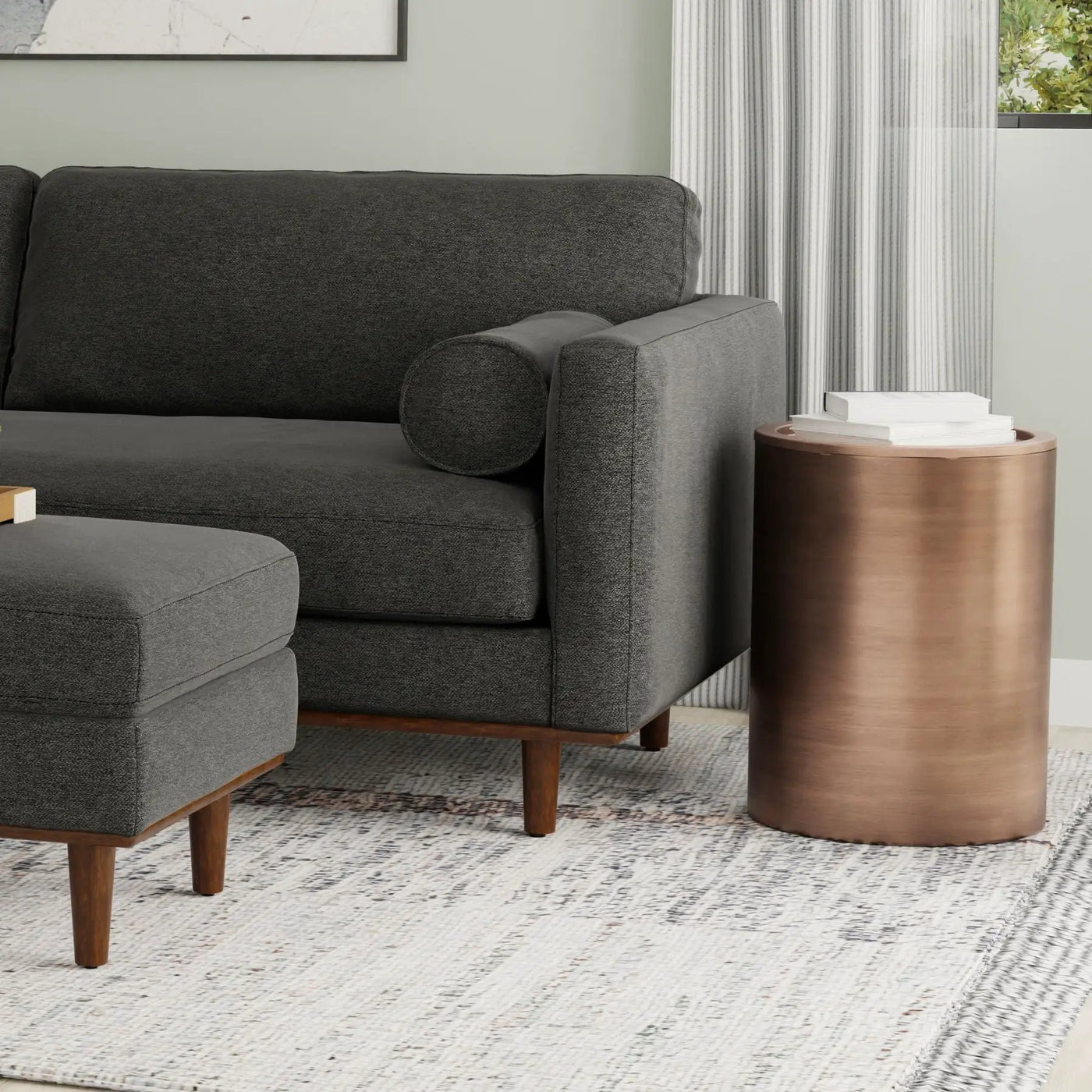 Corbin - Handcrafted Metal Side Table by HouseOfZazla