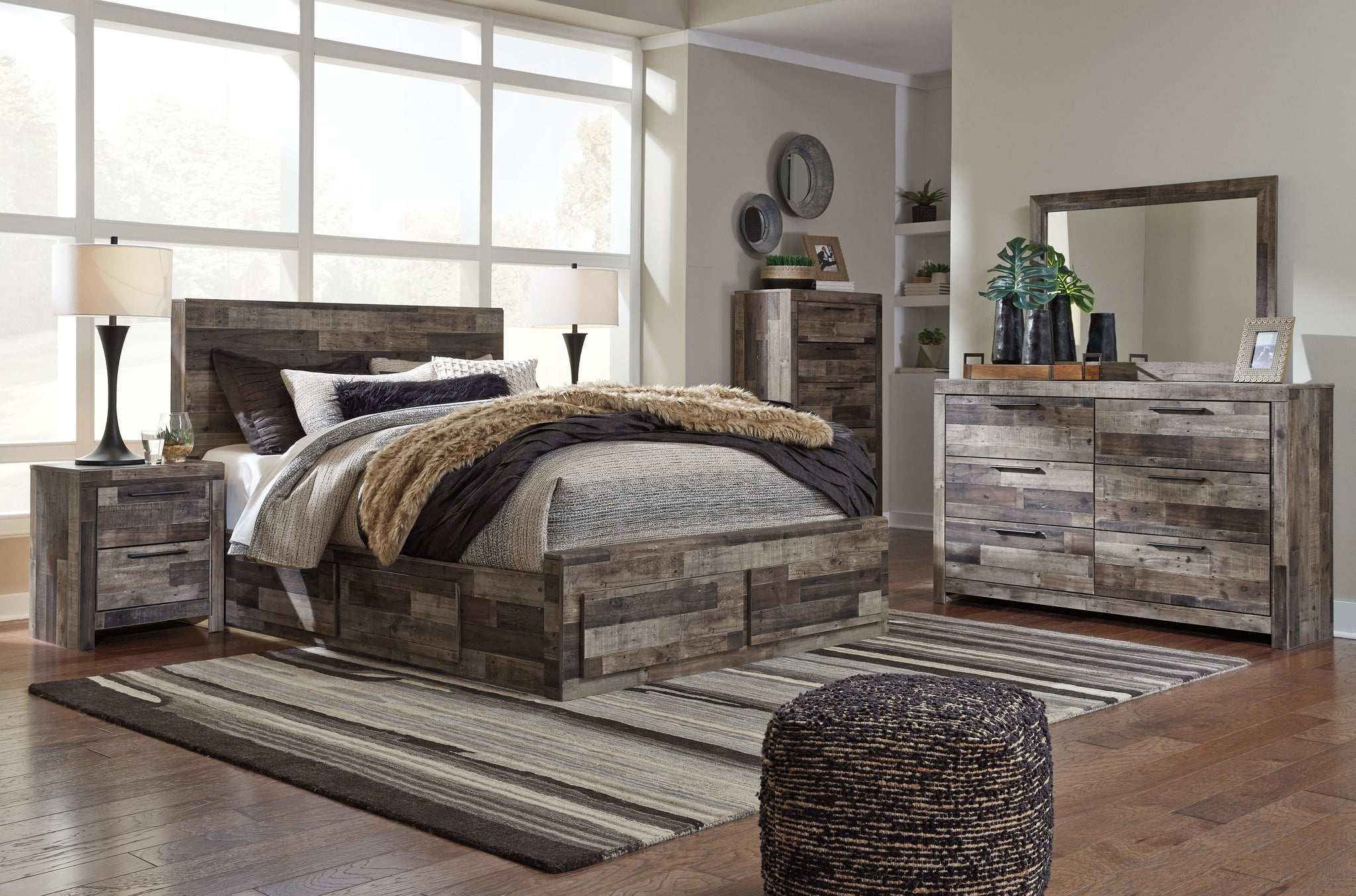 Derekson - Panel Bed by Unique Piece Furniture