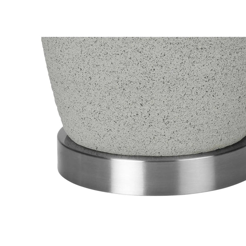 Lighting, Table Lamp, Ceramic, Modern - Gray by Unique Piece Furniture