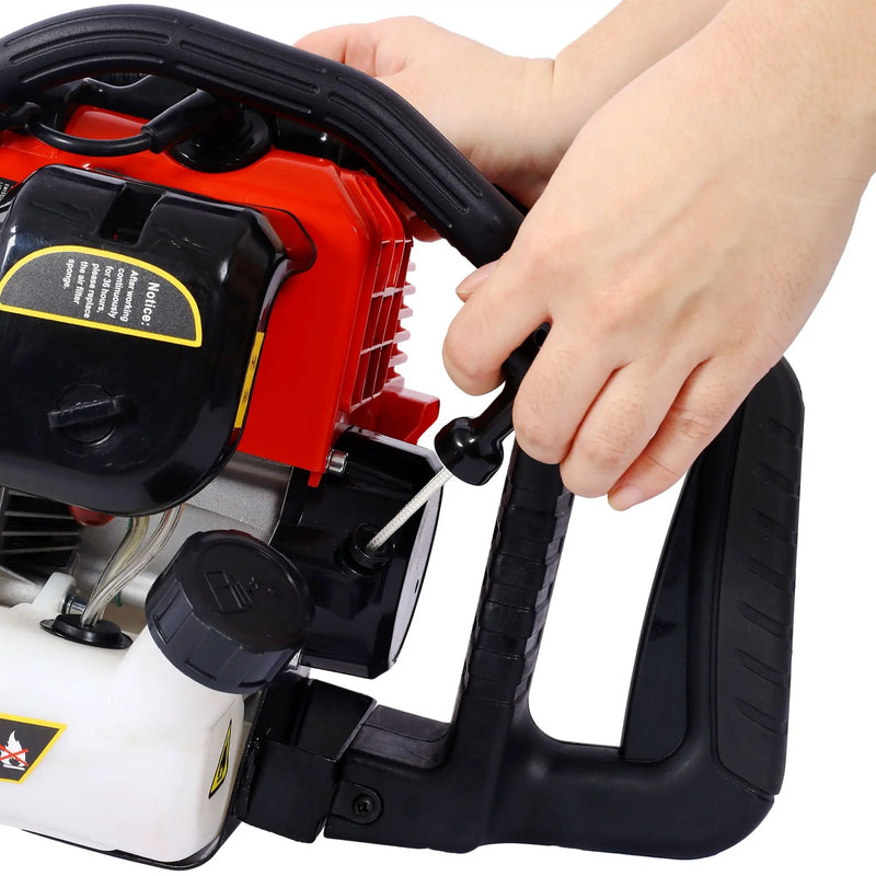 Industrial 52Cc 2 Stroke Gas Powered Concrete Cut Off Saw With Blade Steel - Red by HouseOfZazla
