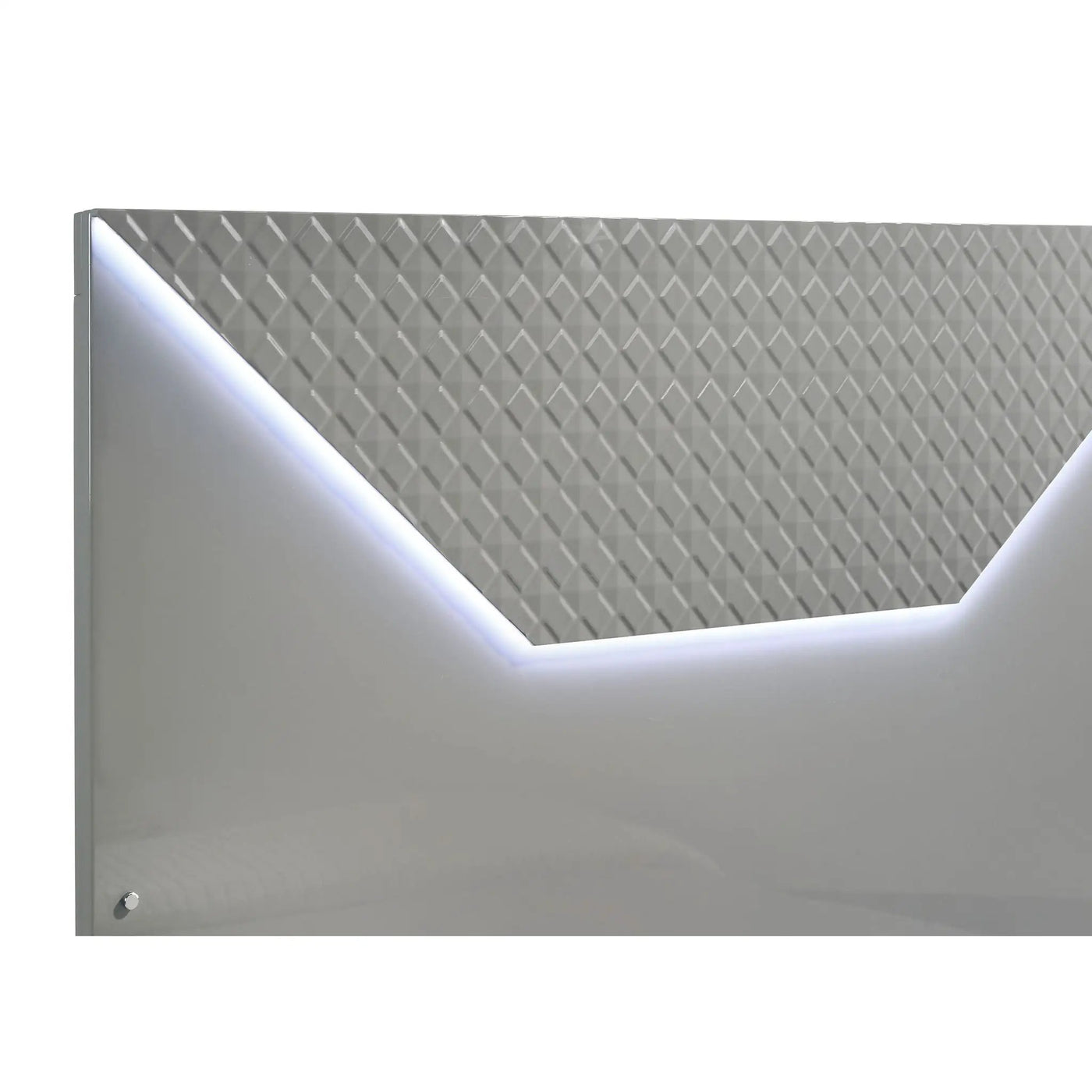Pierce - Panel Bed LED Headboard by HouseOfZazla