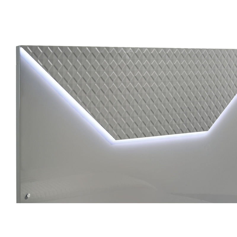 Pierce - Panel Bed LED Headboard by HouseOfZazla