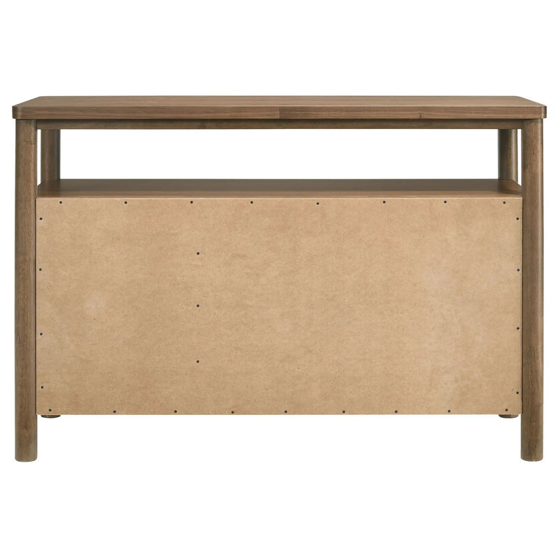 Crestmore 52-inch Dining Cabinet Sideboard Buffet Walnut by Unique Piece Furniture