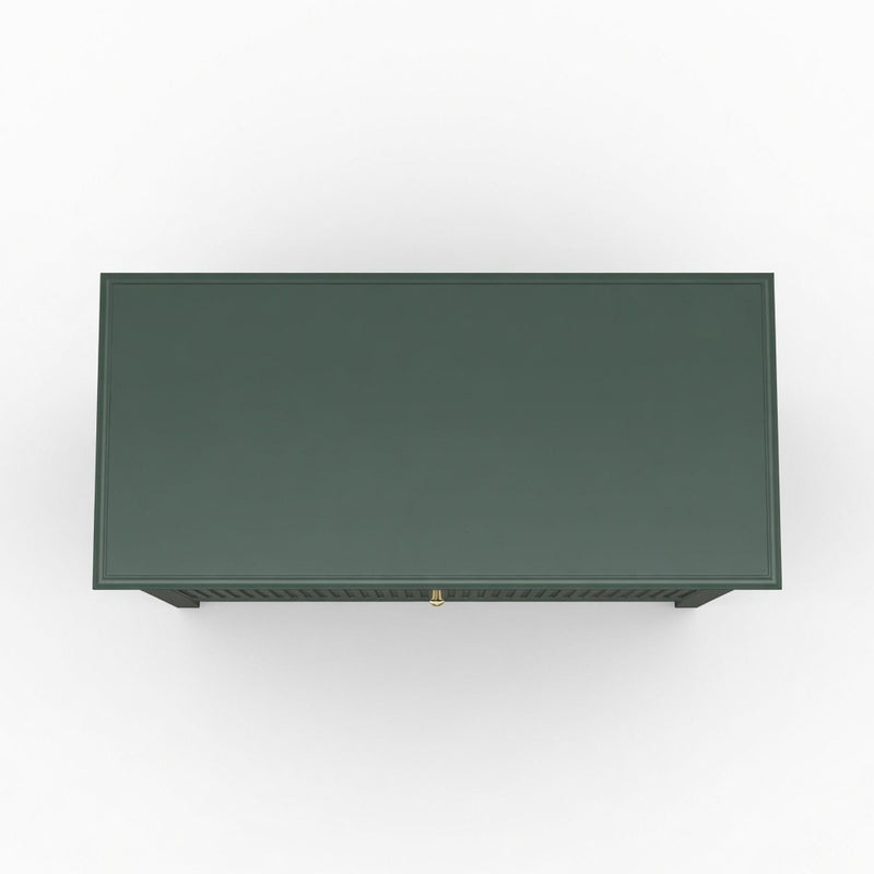 Fluted 3 Drawer Nightstand With Soft Close Slides by HouseOfZazla