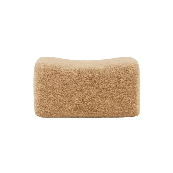 Ottoman Teddy Fabric-Camel