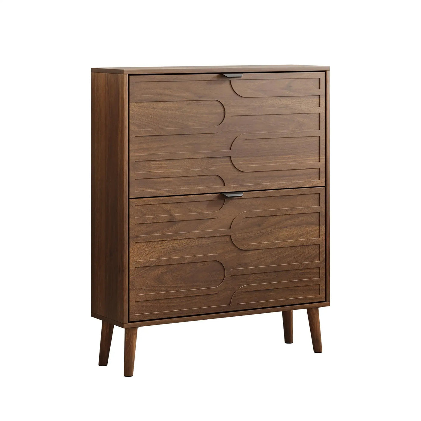 Medieval - Independent Shoe Cabinet With 2 Flip Drawers by HouseOfZazla