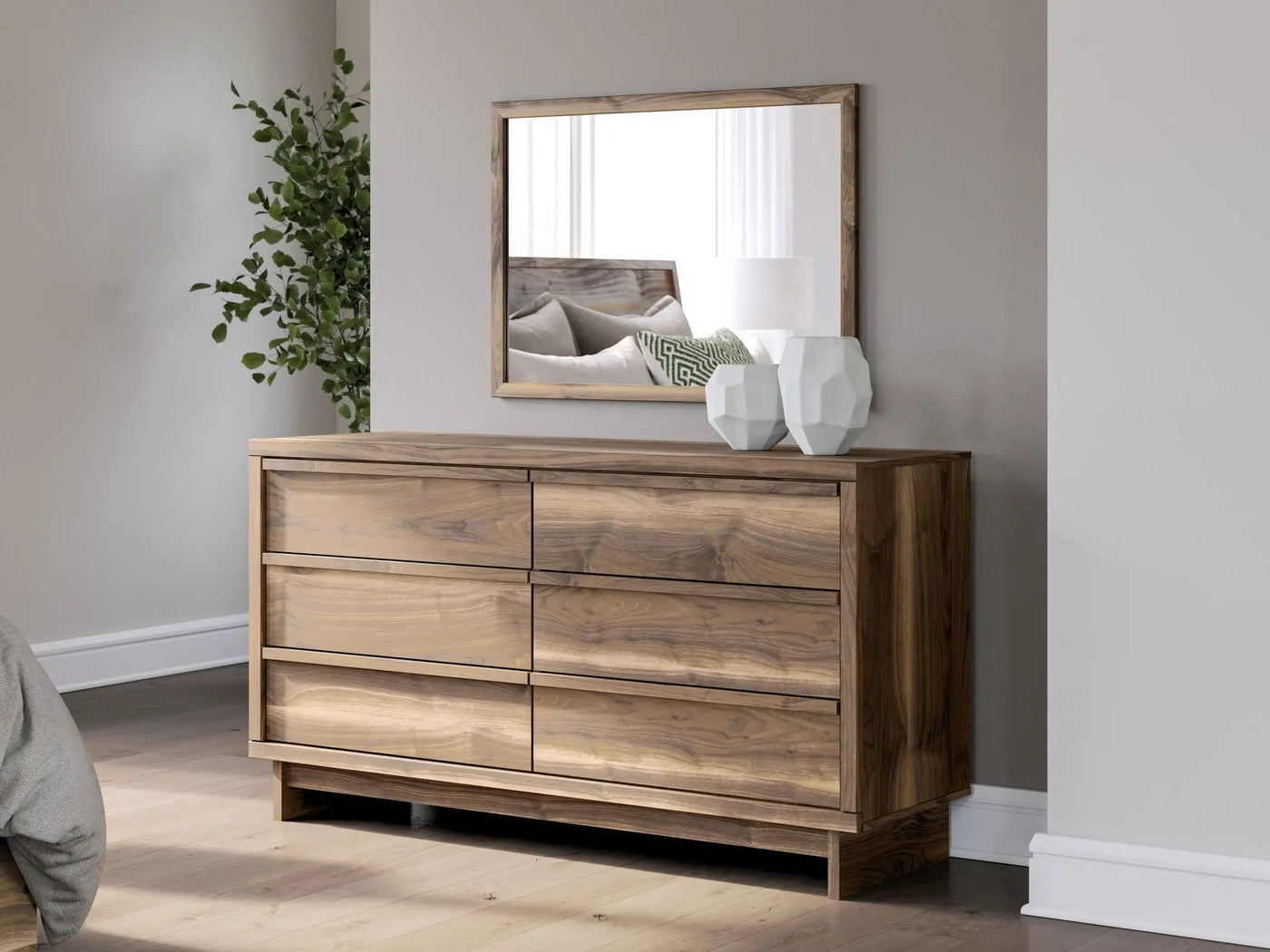 Chirason - Six Drawers Dresser by Unique Piece Furniture
