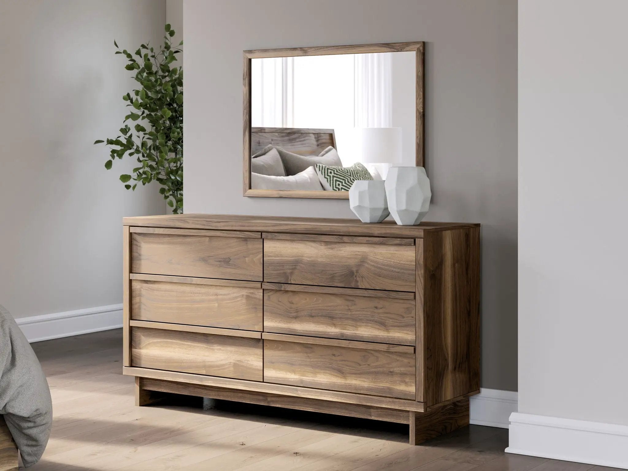 Chirason - Six Drawers Dresser by Unique Piece Furniture