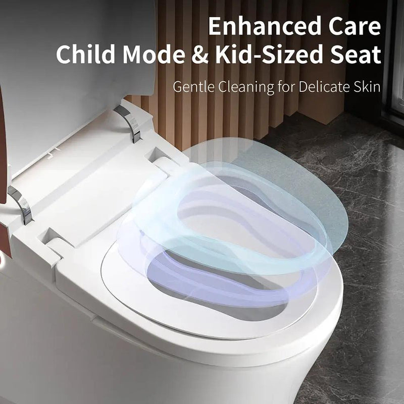 Smart Toilet Bidet with Auto Open Close by HouseOfZazla