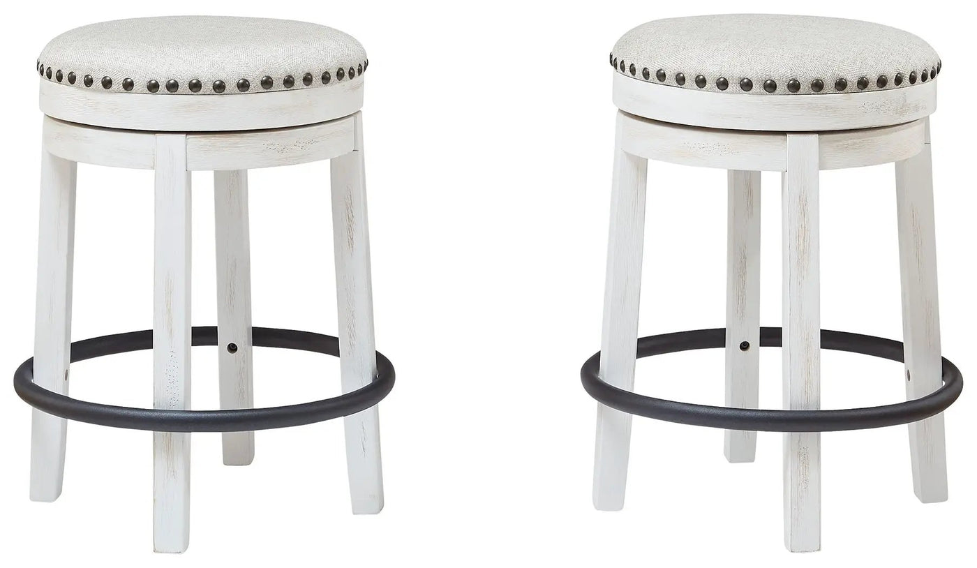 Valebeck - Upholstered Swivel Stool by Unique Piece Furniture