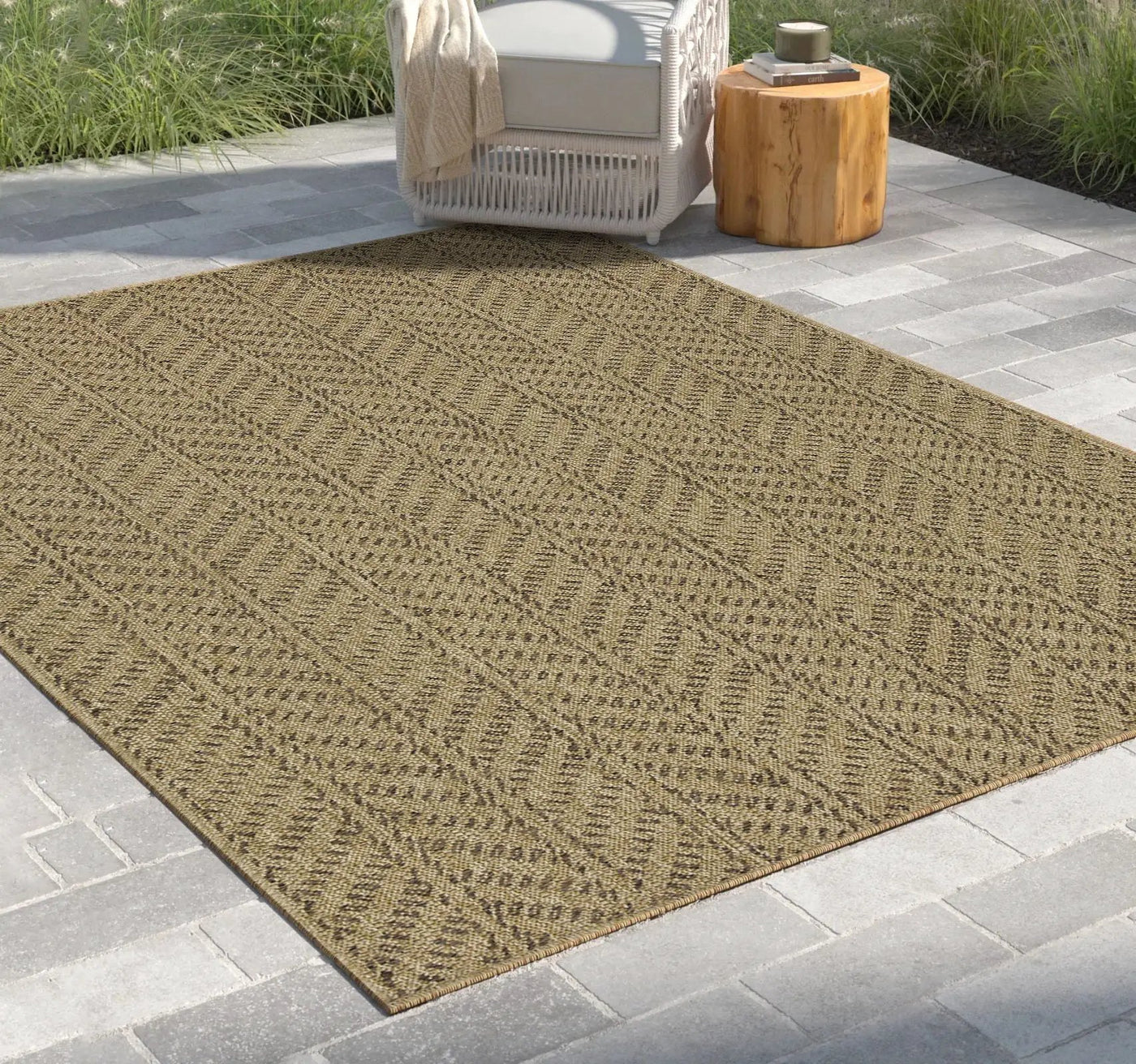 Earth - Indoor, Outdoor Area Rug, Contemporary Design by HouseOfZazla