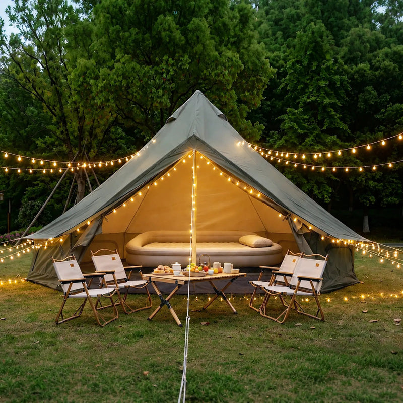Oxford Bell Tent for Family Camping by HouseOfZazla